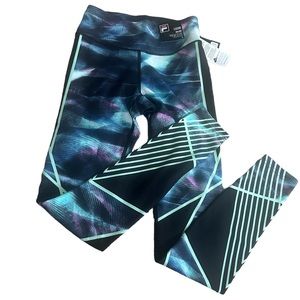 NWT Womens Fila Sport High rise Legging‎ Workout Pants XS